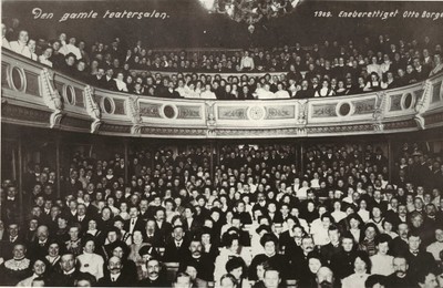 Interiør komediehuset 1909